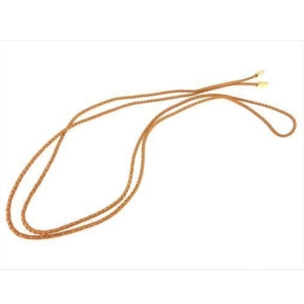 Authentic Vintage LOUIS VUITTON Ceinture Vvn Tulle Braided Rope Leather Belt - Picture 2 of 4